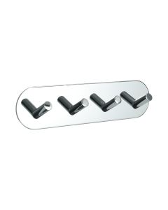 Base 100 4-Haczyk - Nierdzewna stal - Beslag Design