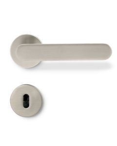 Vibe Plain Klamka Drzwiowa - Wygląd Stali Nierdzewnej - EU