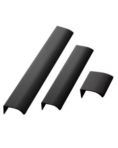Edge Straight Profilowany Uchwyt - Szczotkowany Czarny - Furnipart