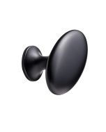 Oval Simple Gałka - Matowa Czarny